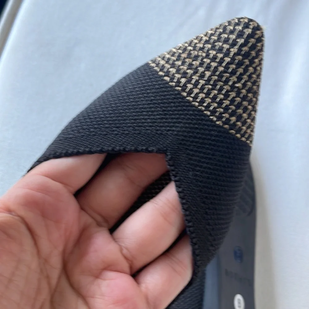 New Rothy’s Black solid Point Toe Size 8 - Picture 3 of 8